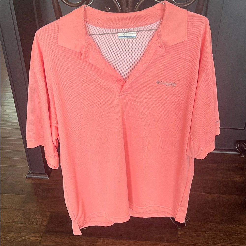 Columbia mens Coral Polo Shirt